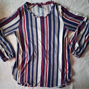 Lildy Striped Blouse